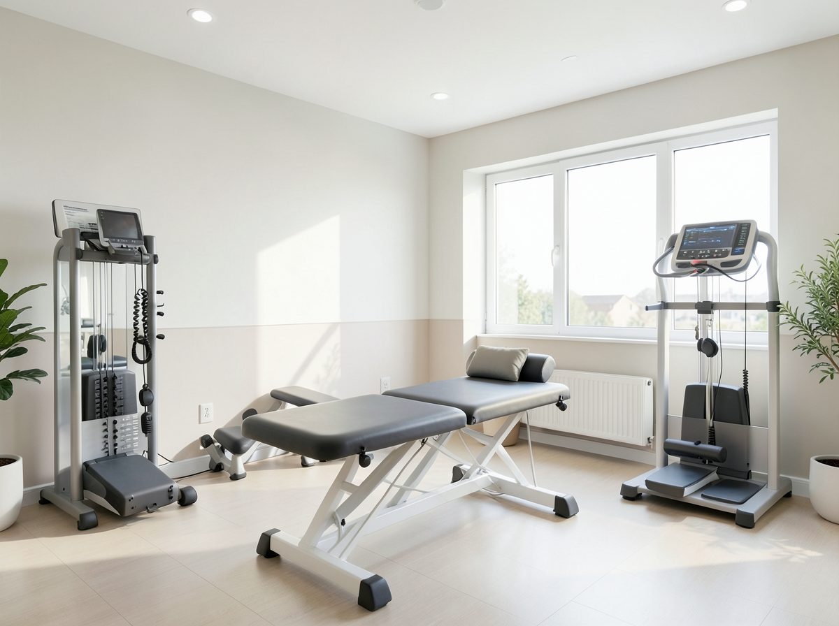 Modern Melbourne physiotherapy clinic treatment room